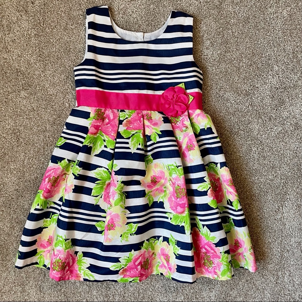Floral fancy dress by Jona Michelle in EUC